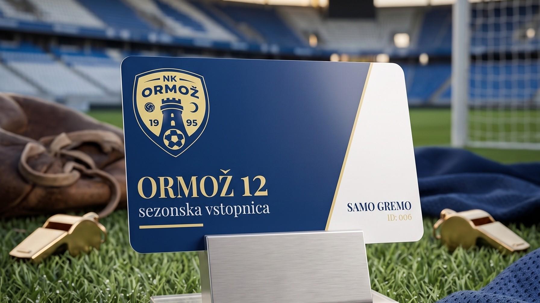 Postani 12. igralec Ormoža: Predstavljamo letno karto Ormož12!
